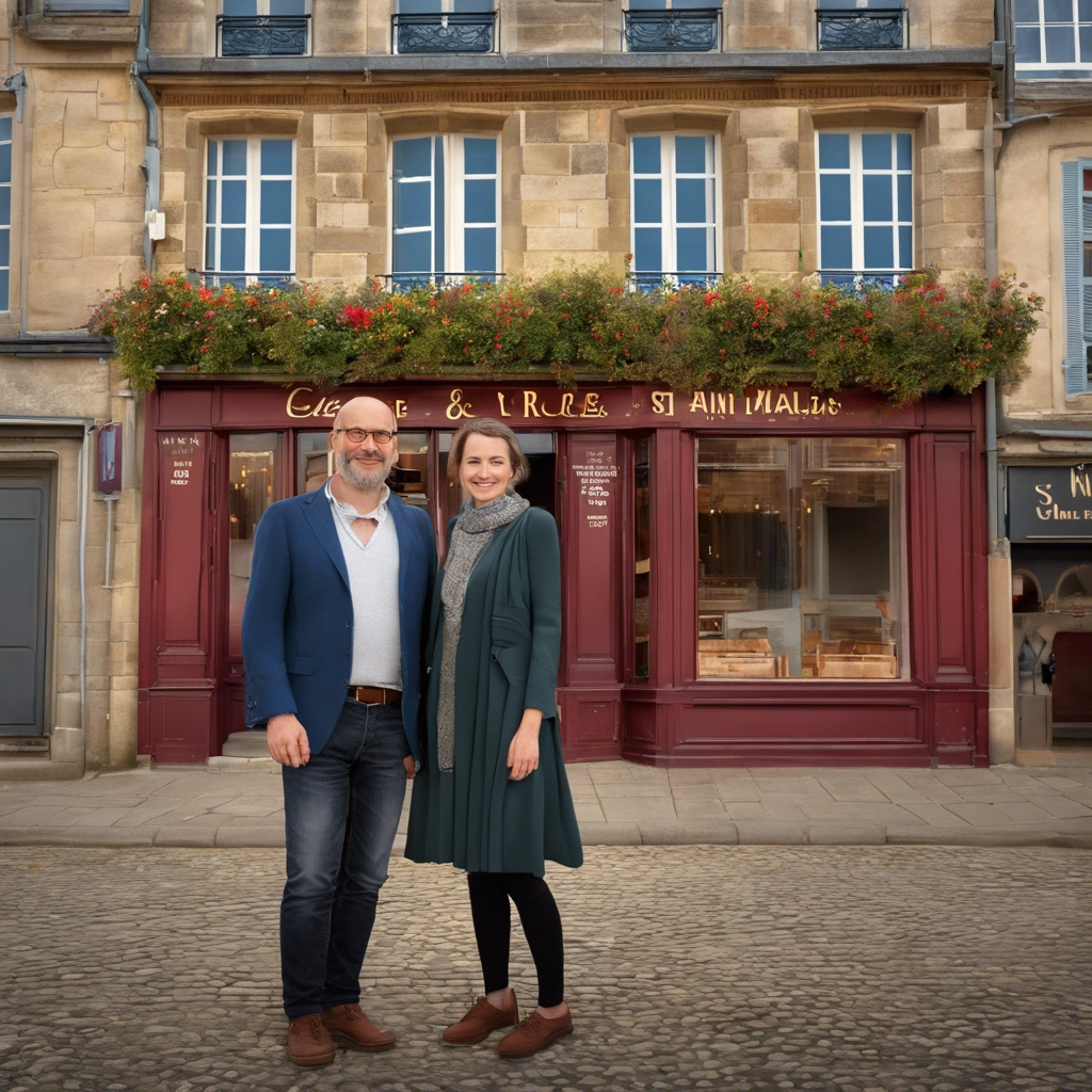 Clément et Aurore T., propriétaires à Saint-Malo