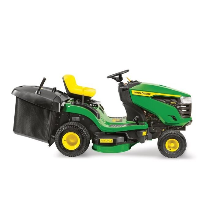 TONDEUSE AUTOPORTÉE JOHN DEERE X117R BAC ARRIÈRE 92 CM – Image 2