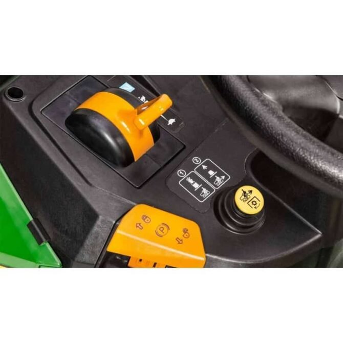 TONDEUSE AUTOPORTÉE JOHN DEERE X117R BAC ARRIÈRE 92 CM – Image 6