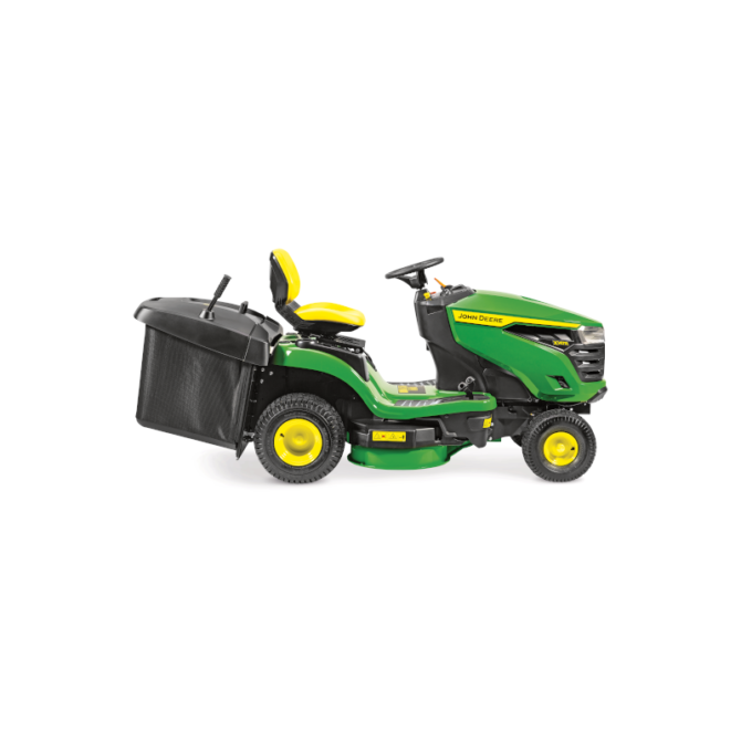 TONDEUSE AUTOPORTÉE JOHN DEERE X147R BAC ARRIÈRE 107 CM – Image 4